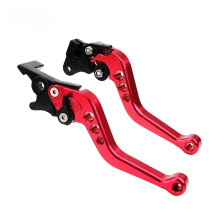 Brake Lever Handle Universal For 1 Pair Alloy Motorcycle Modification Brake Handle CNC Clutch Drum Brake Lever Handle Brake Clutch Lever(1)