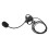 3.5mm Black Wired Intercom Headset for V6 V4 Motorcycle 500m Range 11