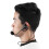 3.5mm Black Wired Intercom Headset for V6 V4 Motorcycle 500m Range 7