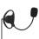 3.5mm Black Wired Intercom Headset for V6 V4 Motorcycle 500m Range 3