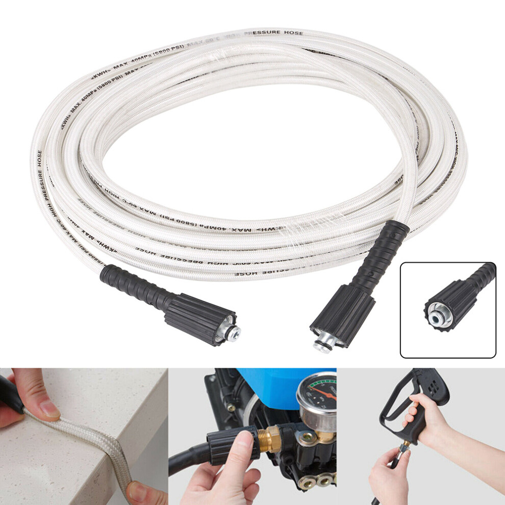 Connect and Clean Easily: 10m M22 Female to Female Pressure Washer Hose
