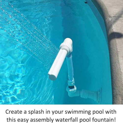 Waterfall Fountain Pool Sprayer Wide Application Easy Installation 2