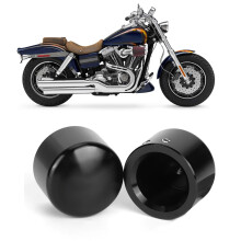 Aluminum Alloy Motorcycle Front Axle Nut Cover Fit for 1200 Nightster 2009-2012