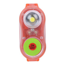 Auftriebsjacke Licht LED-Taschenlampe 80mAh Lithium 30g Orange Cyan