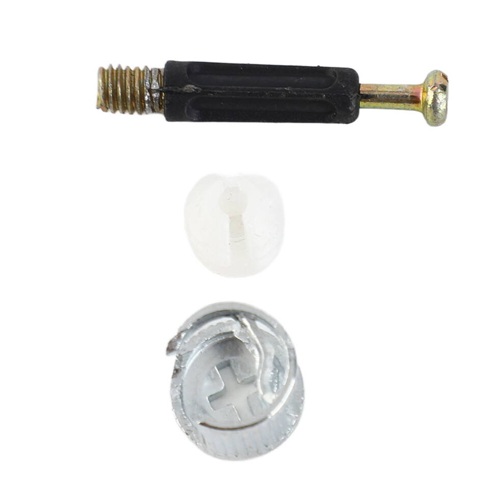 Hardware Furniture 100 Sets 3-In-1 Eccentric Wheel Connecting Pieces Screw Nut 9451362070582