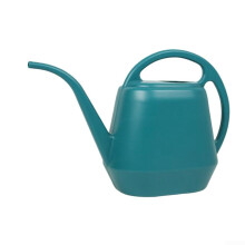 Thickened Plastic Watering Can 4L, Long Mouth Design for Precise Watering of Plants (Dark Green)