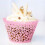 Περιτυλίγματα για cupcakes με δαντέλα και μαργαριτάρια, κομψό σχέδιο, ποιότητα 5