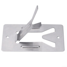 Portable Stainless Steel Soldering Iron Stand with Metal Holder and Stable Support Bracket for Various Repair Tasks