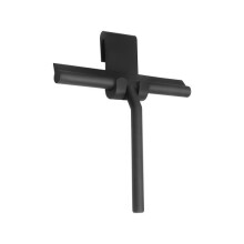 Racletă universală, controlul apei fără scârțâit pe ușile de duș, promite performanță rezistentă la rugină, 25 cm negru