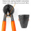 Spring Loaded Nut Cracker, High Quality Material For Safe And Easy Use At Home Or Party 3