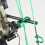 Aluminiumlegierung Bogenschießen Compoundbogen Kabelschlitten Grün 4,5 cm 3