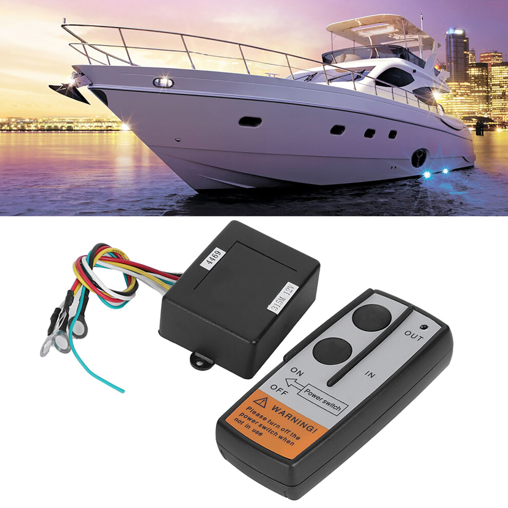 Marine Boat Wireless Windlass & Trim Controller With Remote Switch 3561362073585