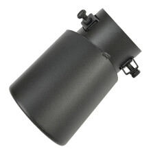 Dual Exhaust Tips For Durable New Exhaust for Pipe Car Exhaust Matte Black Muffler for Pipe Replacement Stainless Steel Tail Throat