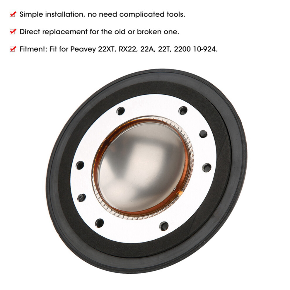 High Performance 10-924 Speaker Diaphragm For Peavey 22Xt 22A Models. 7671362074515
