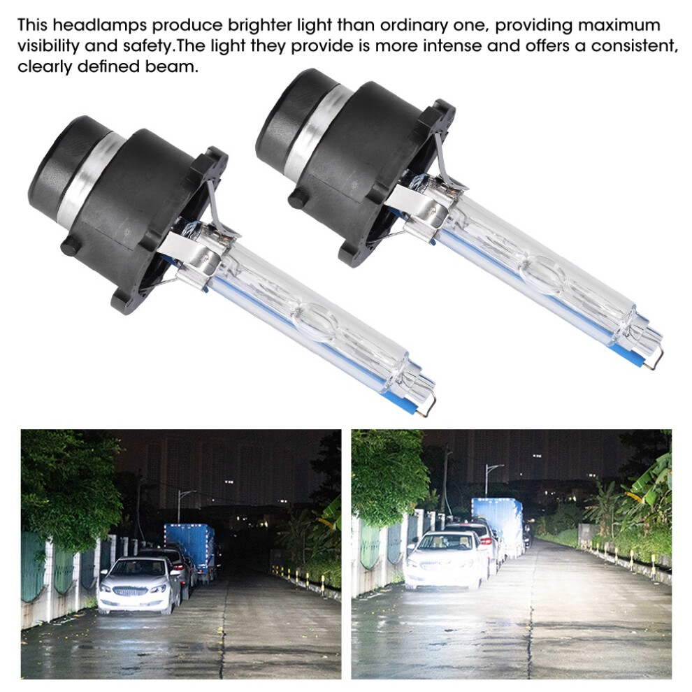 2Pcs D2s 8000K 12V 35W Xenon Headlight Bulbs Ip68 For Car Accessories 4691362076275