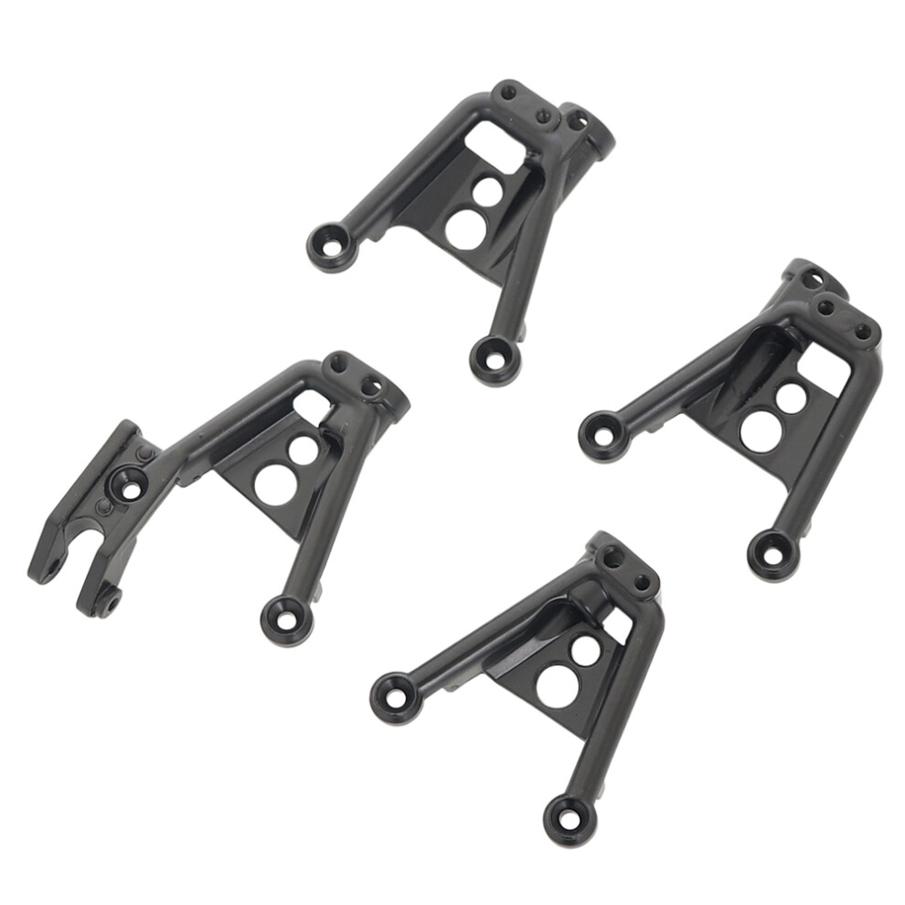 4Pcs Metal Shock Damper Towers For Scx10 Ii 1/10 Rc Crawler Black 8761362076547