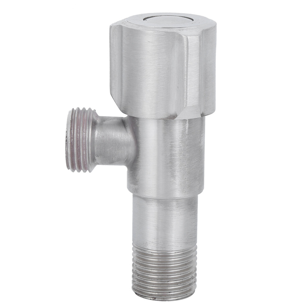 Stainless Steel G1/2In Hot Cold Water Stop Valve For Kitchen Basin & Toilet Use 9421362076488