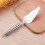 Multi-Functional 2Pcs Stainless Steel Triangular Pizza Cutter and Spatula Kit 6