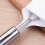 Multi-Functional 2Pcs Stainless Steel Triangular Pizza Cutter and Spatula Kit 16
