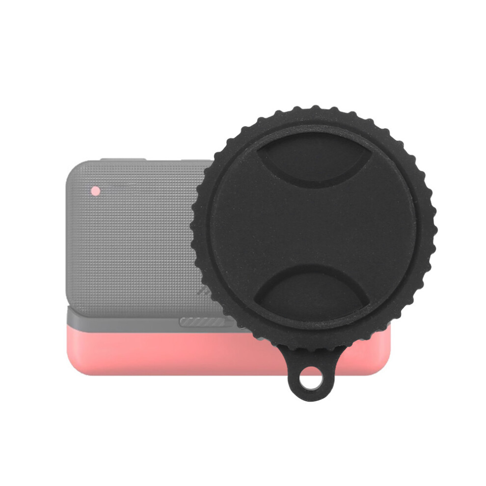 Insta 360 One R Lens Cover: Silicone Dust & Waterproof Black 4181362077667