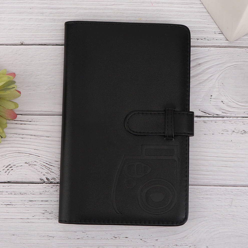 96 Pockt Pu Photo Album Cardcase For Mini11/8/9/7S/25/70/90 Cameras Black 3321362078450