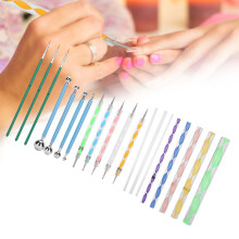 20er Dotting-Tool-Set für Nägel DIY Acryl-Kugel-Stylus, doppelseitig, Nagelkunst
