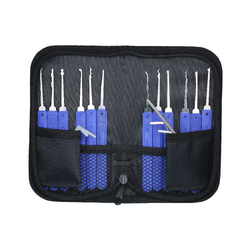 17 PCS Lock Picking Set with Storage Bag for Beginners & Professionals 1