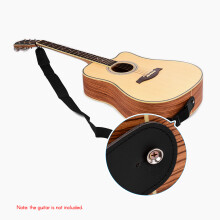 DG-1121 Schwarzes Nylon-Gitarrengurt, verstellbar 81-137 cm, passend für E- und Akustikgitarren