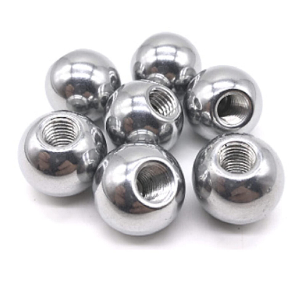 Solid 304 Stainless Steel With Threaded Steel Ball, M20 Ball Head Screw, Diameter: 40Mm-60Mm, Semi-Threaded Steel Ball, Blind Hole Steel Ball 9323874997582
