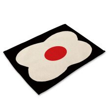 Mid Century Placemats, Heat Resistant Placemats for Daily Use, Protect Your Tables From Scratches With Our Quality Material Eco-Friendly Non-Slip Line