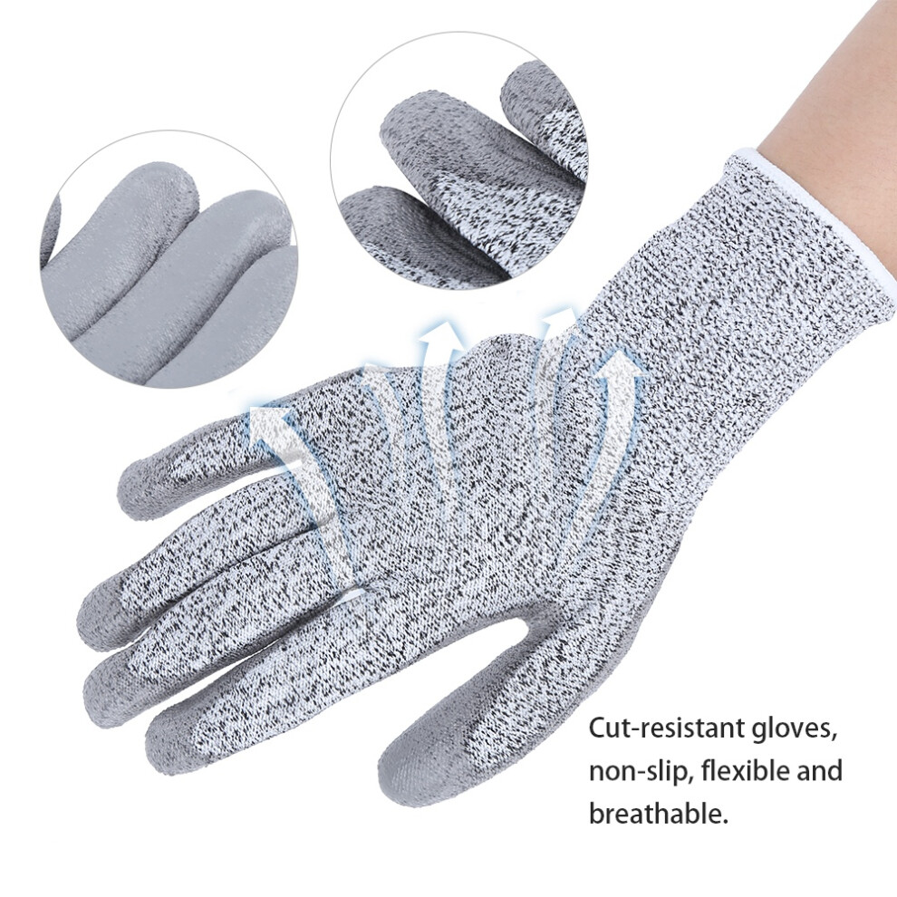 Woodworking Machinery Gloves Hppe Pu Coating Oil Proof And Cut Resistant 7901362082853