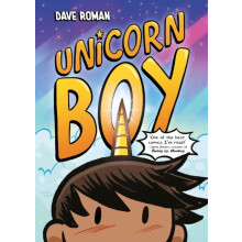 Unicorn Boy by Dave Roman Paperback Book