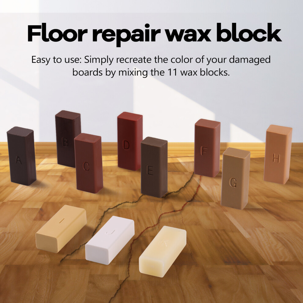 Laminate Repair Kit: Fix Scratches On Floors Worktops & More With Wax System 7631362084129