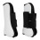 4PCS White PU Shell Horse Leg Guards for Jumping, Front & Back Sizes 4