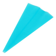 Silicone Pastry Bag Set with Nozzles, 31x17cm, Blue