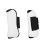 4PCS White PU Shell Horse Leg Guards for Jumping, Front & Back Sizes 9