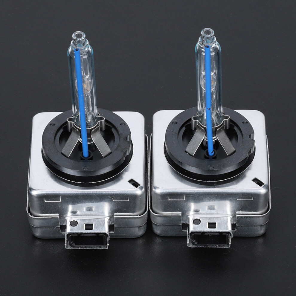 8000K D3S Xenon Headlight Pair LED 35W IP68 Waterproof Brightness