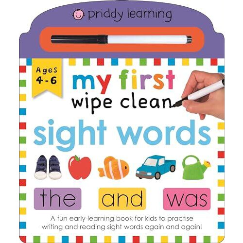 My First Wipe Clean Sight Words by Roger Priddy Other Book