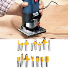 15 Stück Hartmetall-Fräser-Set mit Aufbewahrungsbox, 8 mm Schaft
