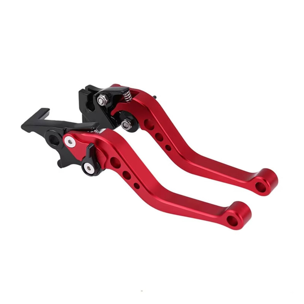 Hydraulic Clutch Fit For Motorbike Modification Cnc Motorcycle Clutch Drum Brake Lever Handle Alloy Motorcycle Brake Handle Clutch Brake(Red) Red 9067246761851