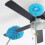 Erextendable Duster 1pc Microfiber Ceiling Fan Duster with Extension Pole Cleaner Telescopic(Blue) 2