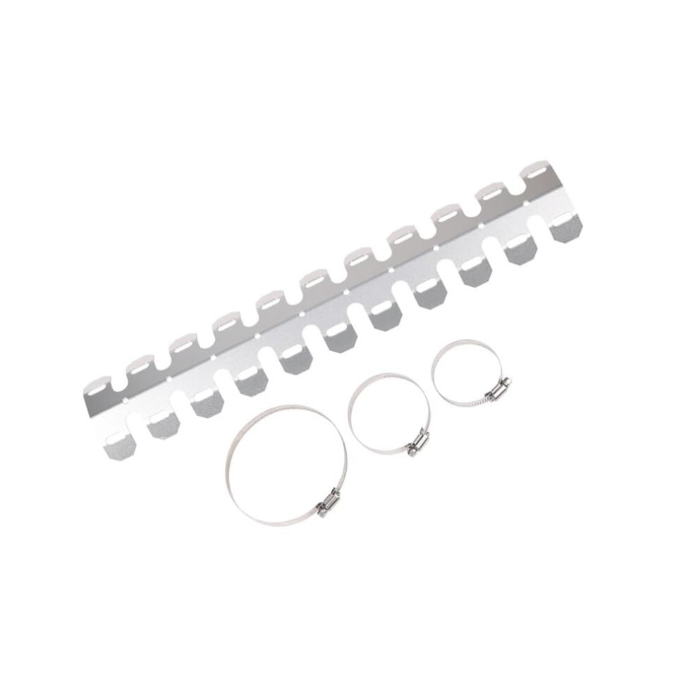 Motorcycle Heat Cover Motorcycle Exhaust Shield Protector Cover Heat Protection Exhaust Pipe Protector For Crf Yzf Kxf Rmz Exc Silver 9105992115686