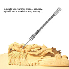 Aluminum Alloy Semi Automatic Hand Drill Set – 10 Bits, 16.5x10cm