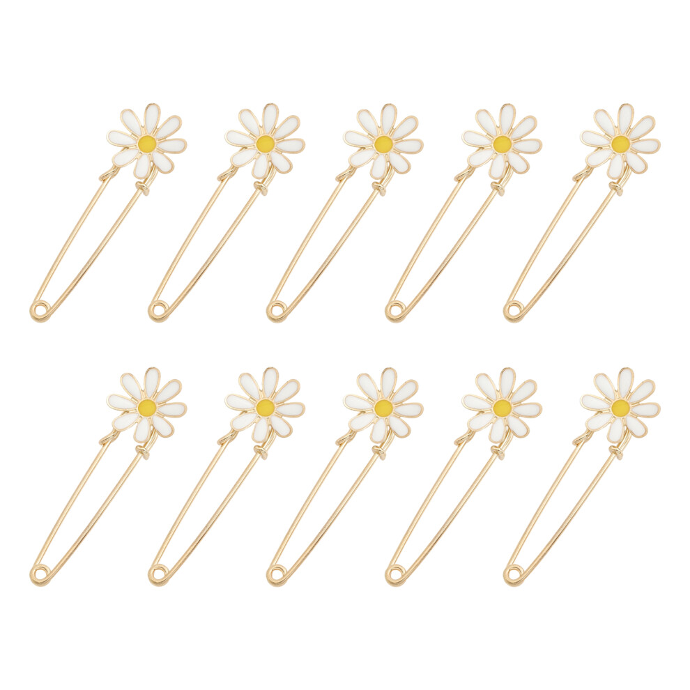 Flower Safety Pin Cardigan Collar Clip Decorative Brooch-Bz550 7754000381968