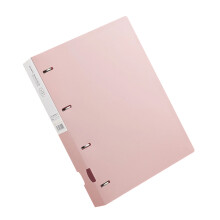 4-Rings Binders 4 Hole Binders Folders A4 File Folde-Pink