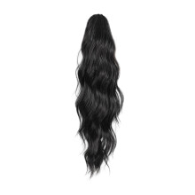 Ponytail Hair Extensions Braids Hairpiece Adjustable-1B
