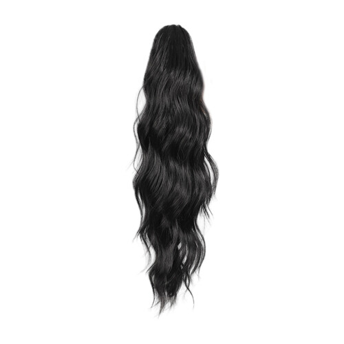Ponytail Hair Extensions Braids Hairpiece Adjustable-1B