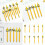 5Pcs Retractable Ballpoint Pen Writing Pen for Students-5 3