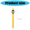 5Pcs Retractable Ballpoint Pen Writing Pen for Students-5 4