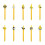 5Pcs Retractable Ballpoint Pen Writing Pen for Students-5 2